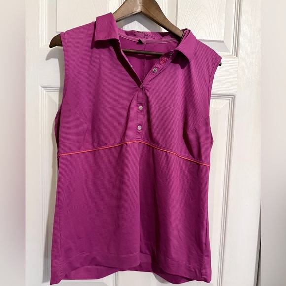 Nike Tops - Women’s Nike Dri-Fit Golf Sleeveless Polo Tank